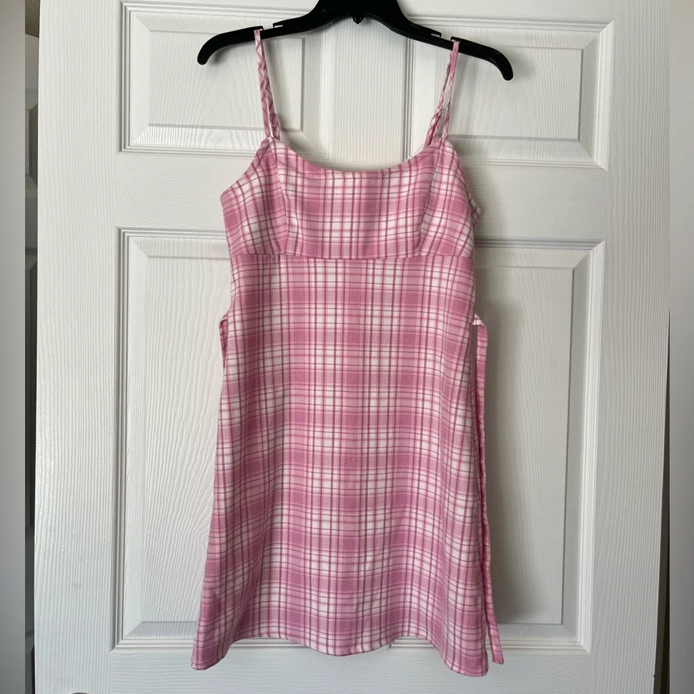 NWOT John Galt Plaid Dress - Picture 3 of 12